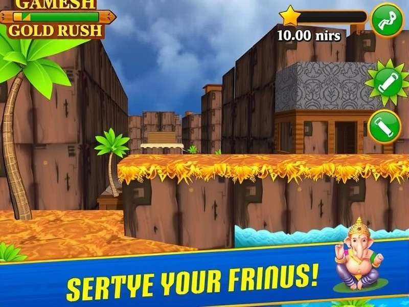 Ganesh Gold Rush Game Screenshot